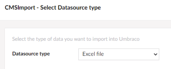 Data source step of a child definition, pre-filled with the parent's data source